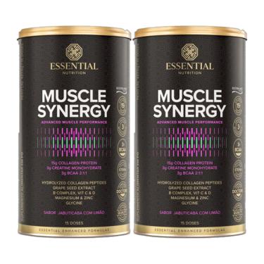 Imagem de Kit 2X: Muscle Synergy Jabuticaba com Limão Essential Nutrition 427,5g