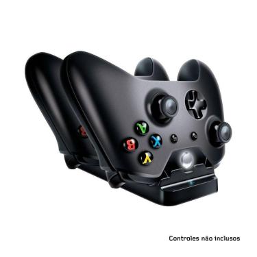 Imagem de Carregador Dual Power Dock com 2 Baterias para Controle Xbox One