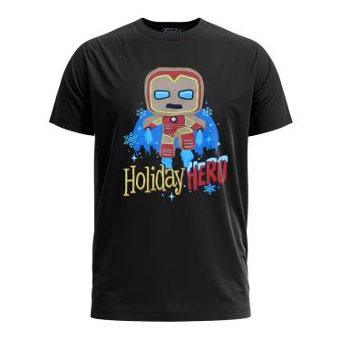Imagem de Camiseta Funko Pop Tees Marvel Gingerbread Iron Man P Funko