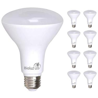 Imagem de Lâmpadas LED Bioluz LED BR30 9,5 W 4000 K Cool White 850 ml, pacote co