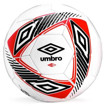Imagem de Bola Futebol De Campo Umbro Ultra Branco Preto e Vermelho-Unissex