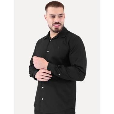 Imagem de Camisa Reserva Masculina Porto All Black Preta-Masculino