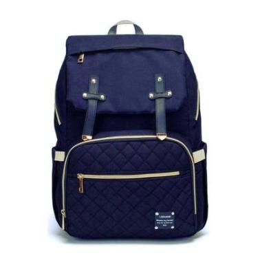 Imagem de Mochila Bolsa Maternidade Bebê Lequeen Dândi Smart Multifuncional Térmica-Feminino