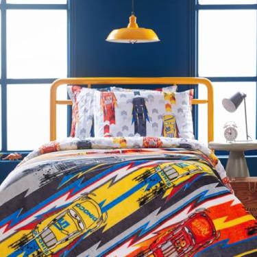 Imagem de Cobertor Manta Super Quente Macio Solteiro Estampas Magic (Car Race)