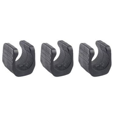 Imagem de YTgilo 3 peças clipe de lanterna fotográfica 1/4-20 polegadas tripé adaptável rosqueado clipe em forma de U 2-28 mm luz de enchimento suporte de holofote para pesca noturna ao ar livre ciclismo