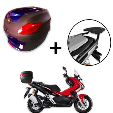 Imagem de Baú 41 litros Awa Proos com Bagageiro para Honda ADV 150 2021+, Azul