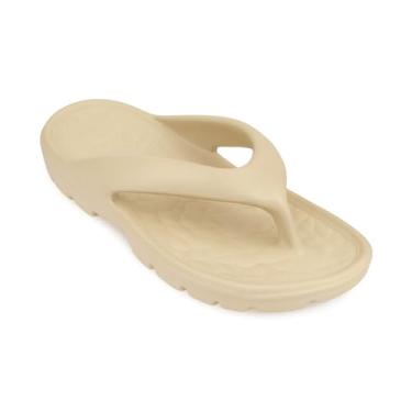 Imagem de Sandália Chinelo Ortopédico Nuvem Unissex de Dedo em EVA Leve com Solado Antiderrapante e Palmilha Macia (Bege, BR, Adulto, Numérico, 34)