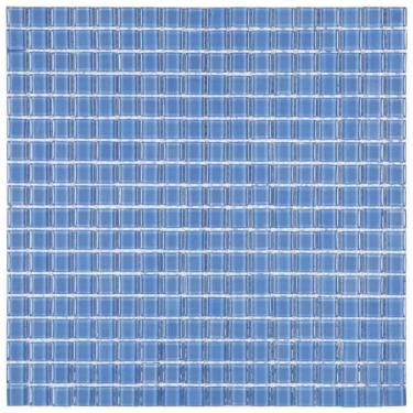 Imagem de Pastilha de Vidro Cristal de 30cm X 30cm Rende Glass Mosaic