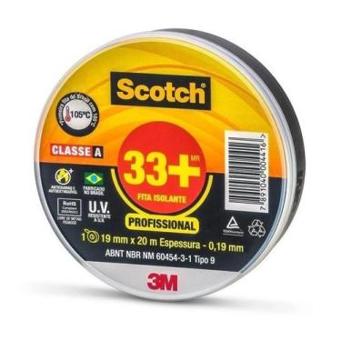 Imagem de Fita Isolante Scotch 33+ 19mmx20m - 3m