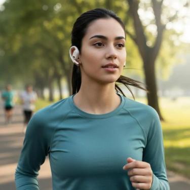 Imagem de Fone de Ouvido Bluetooth Sem Fio com Alta Qualidade de Som Esporte - K