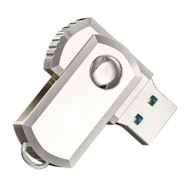 Imagem de Flash Drive 16 GB USB 2.0 Pen Drive Caixa de metal resistente, cartão de memória de 16 G, pen drive de salto robusto de ultra alta velocidade
