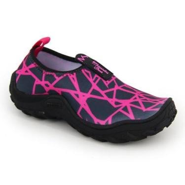 Imagem de Sapatilha Aquática Neoprene Antiderrapante Unissex Pesca Praia Caiaque Trilha Surf Mergulho Tênis Corrida (Rosa, BR, Adulto, Numérico, 34)