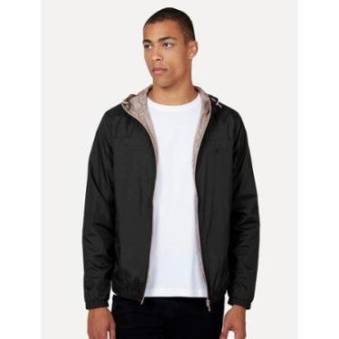 Imagem de Jaqueta Dudalina Masculina Nylon Hoodie Corta Vento Color Preta-Masculino