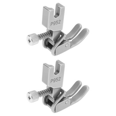 Imagem de Be In Your Mind Calcador de máquina de costura P952 de 2 peças compatível com Brother compatível com Singer