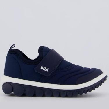 Imagem de Tênis Bibi Roller 2.0 Infantil Azul Marinho e Branco, 32