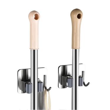 Imagem de Organizador Completo para Parede, Vassoura para Pendurar Vassouras, Rodos e Utensílios