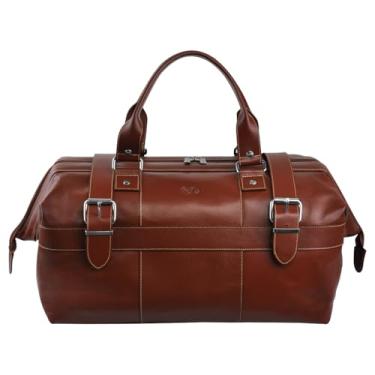 Imagem de Mala de Viagem EIFFEL em Couro (Pinhão)