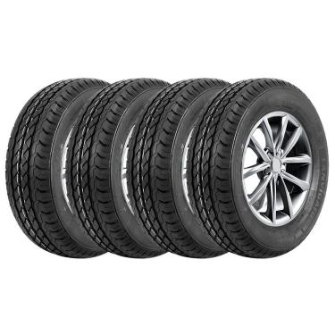 Imagem de KIT 4 Pneus Lanvigator Mile Max 205/75R16C Aro 16C 110/108R 8 Lonas
