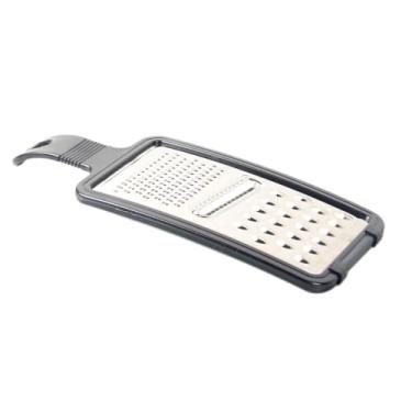 Imagem de Kit 2 Ralador de cozinha 3 em 1 inox com alça para queijos legumes e verduras