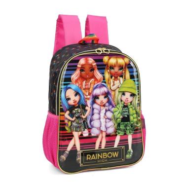 Imagem de Mochila De Costas Infantil Escolar Rainbow High Luxcel