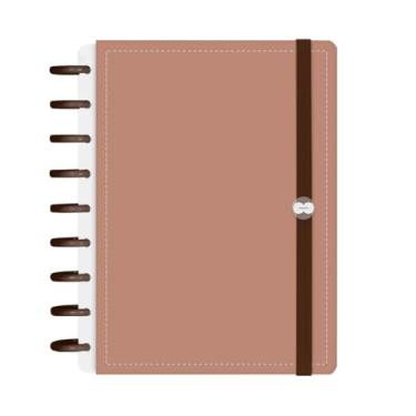Imagem de Caderno Iscool Disc Inteligente 140 Folhas Solid Colors Capuccino M+