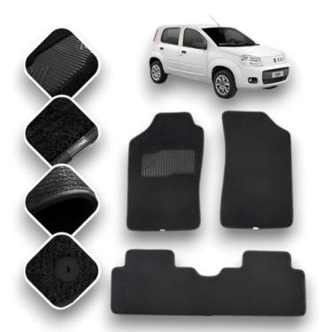 Imagem de Tapete Automotivo Kapazi Para Uno Way - 2011 A 2023 (preto)