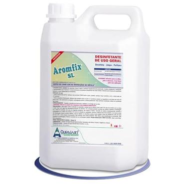 Imagem de AROMFIX SL EUCALIPTO - DESINFETANTE LIMPADOR PRONTO USO - QUIMIART - 5 LITROS