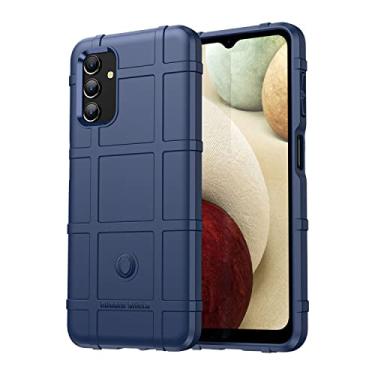 Imagem de IDEWEI Capa para Samsung Galaxy A13 4G, fibra de carbono refinada, anti-queda, anti-impressões digitais, proteção integral. A capa do telemóvel é compatível com Samsung Galaxy A13 4G