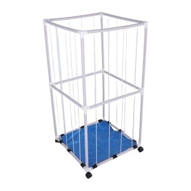 Imagem de RiToEasysports Organizador de Armazenamento de Animais de Pelúcia, Suporte de Brinquedo de Pelúcia de PVC de Camada Dupla Com Rede Respirável, Organizador de Quarto de Sala de Jogos Infantil de