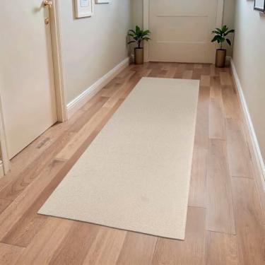 Imagem de Tapete Passadeira Zello 3,00m x 0,65m Antiderrapante Cozinha Quarto Beira Cama (Caramelo)