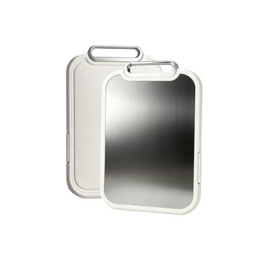 Imagem de Tábua de corte dupla face de titânio de cozinha, palha de trigo PP e titânio puro de grau alimentício, não tóxico, muito adequado para cortar legumes, carne e frutas, muito fácil de limpar