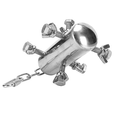 Imagem de Yctze Quebra-cabeça Interativo de Brinquedo para Pássaros Em Aço Inoxidável para Forrageamento - Brinquedo Seguro e Envolvente para Periquitos, Calopsitas, Conures, Tentilhões, Periquitos