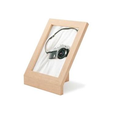 Imagem de Porta Retrato Podium 14X18 cm Madeira Natural Umbra