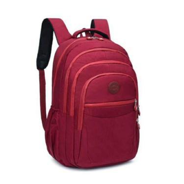 Imagem de Mochila Feminina Escolar Faculdade Espaço para Notebook Bolso Porta Garrafa Casual Colorida-Unissex