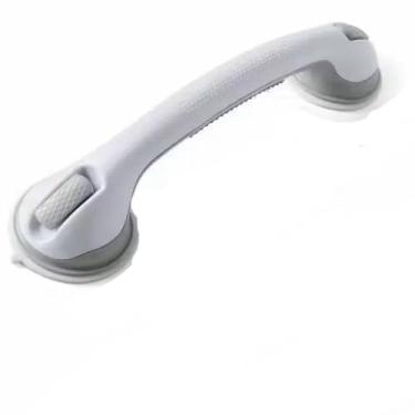 Imagem de YAJONUE Banco de chuveiro para pés para depilar pernas, banco de banheiro de canto pequeno (cinza, grande)