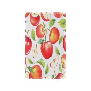 Imagem de Wassud Aquarela maçãs interruptor de luz placa decorativa para tomada placa de parede para tomadas elétricas em branco 4,53 x 2,76 polegadas