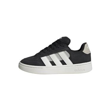 Imagem de adidas Grand Court Alpha 00s Tênis feminino, Preto/Off White/Wonder Alumina, 40