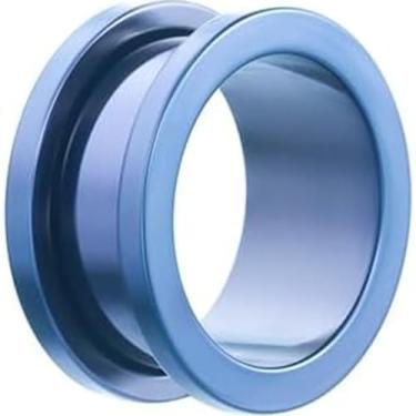 Imagem de Alargador Aço Cirúrgico Azul 2/3/4/5/6/8/10/12/14/16/18/19/20/22/24/25mm (6)