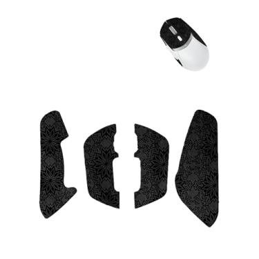 Imagem de WUNIAK Fita antiderrapante para mouse gamer sem fio Logitech G309, conjunto de adesivos ultrafinos com absorção de suor, lavável, reutilizável e antiderrapante para controle de jogos de esportes