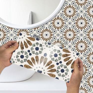Imagem de VIRANDA 15 peças de adesivo autoadesivo para azulejo Backsplash adesivo fosco 15 x 30 cm adesivo adesivo de decoração de parede de PVC removível impermeável para cozinha e banheiro