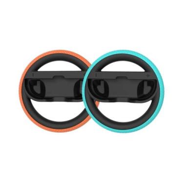 Imagem de Volante De Corrida Para Nintendo Switch 2PCS Joy Con Controlador Grip 