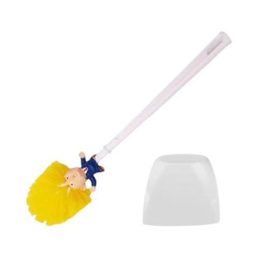 Imagem de Escova De Limpeza De Vaso Sanitário Divertida Do Pato Donald Com Supor