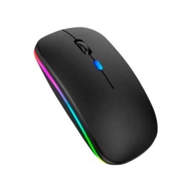 Imagem de Rato Bluetooth RecarregáVel Sem Fios — Bateria Integrada, Funcionamento Silencioso, Ideal Para EscritóRios DoméSticos E Multitarefas(Cor aleatória)