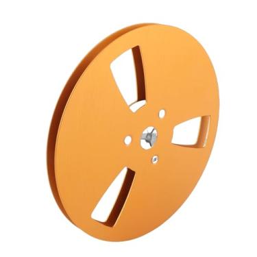 Imagem de Generic 1/4 7 Polegada Abridor de Carretel de Fita Vazia 3 Furos Liga de Alumínio Placa Vazia Resistente para Carretel para Reprodutor de Fita (#13)