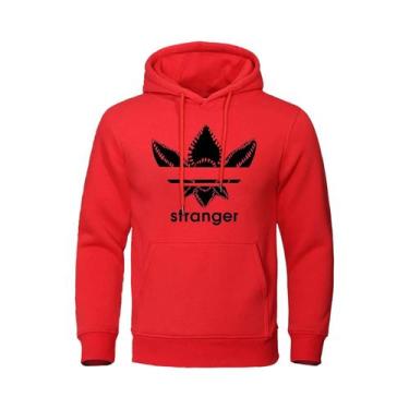 Imagem de Moletom Com Capuz Estampado Floral Estilo De Letra Único Moda Tendênci