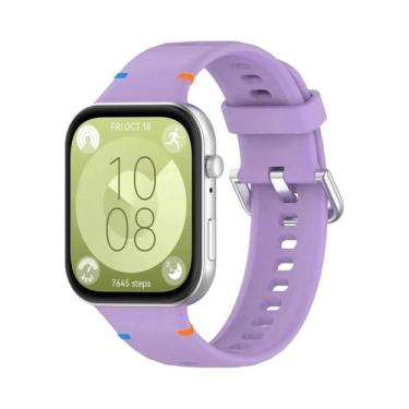 Imagem de Pulseira De Silicone Para Huawei Watch Fit 4 4Pro 3 Substituição De Pu