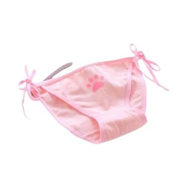 Imagem de Calcinha Lolita Sexy De Cintura Baixa Com Bandagem, Lingerie De Animaç