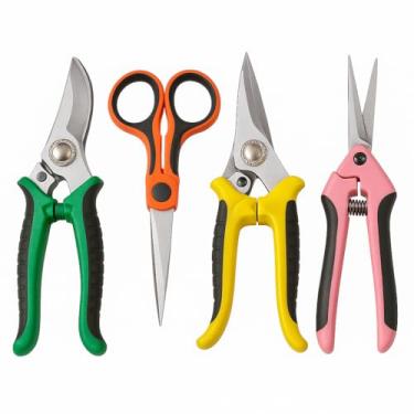 Imagem de Tesouras De Poda Para Jardinagem Galhos Folhas Plantas(Color)