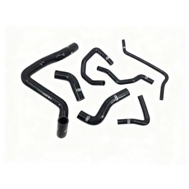 Imagem de Mangueira de refrigeração de radiador de silicone para VW MK4 GOLF/BORA/Jetta 1.8t AUM AUQ (preto)