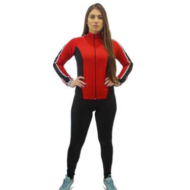 Imagem de Conjunto Ciclismo MTB DA Modas  Camiseta Manga Longa Dry Fit Calça Leg